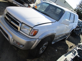 1999 TOYOTA 4RUNNER LIMITED WHITE 3.4L AT 4WD Z16246
